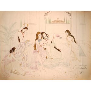 Abdur Rahman Chughtai Painting