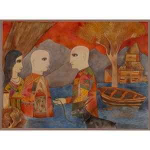 Badri Narayan Painting